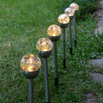 Набор садовых фонарей на солнечной батарее Solar Essence 24 см, 6 шт, IP44