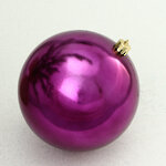 Пластиковый шар 14 см royal purple глянцевый