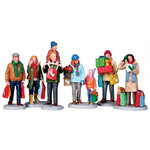 Набор фигурок Покупки к празднику 9 см, 6 шт