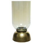Стеклянный подсвечник Lampe Vintage 31 см, для классической свечи