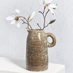 Керамическая ваза-кувшин Stanley 17 см коричневая