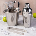 Набор бармена Талламор с шейкером и ведерком для льда, 6 предметов