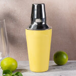 Шейкер для коктейлей Фанданго 500 мл, желтый