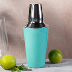 Шейкер для коктейлей Фанданго 500 мл, бирюзовый