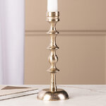 Металлический подсвечник на 1 свечу Aureo Alba 20 см