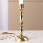 Металлический подсвечник на 1 свечу Aureo Chezano, 20 см