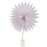 Верхушка на елку Montello 28 см белая