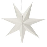 Подвесная звезда из бумаги Borgo 75 см белая