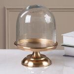 Стеклянный клош для декора Lillian 25*15 см