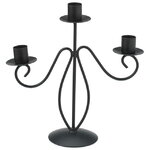 Подсвечник металлический Gabriel на 3 свечи 22 см