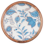 Подставка под кружку Fiori di Mango 10 см, 4 шт, белая