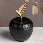 Декоративная фигурка Яблоко Меркаданте 15*9 см черное