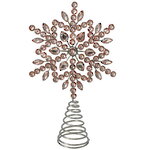 Верхушка на елку Снежинка Джове 26 см