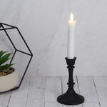 Декоративный подсвечник для 1 свечи Финнгвард 13 см черный