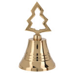 Декоративный колокольчик Marion - Елочка 11 см, золотой