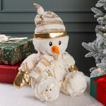 Декоративная фигура Снеговик Олли 23 см