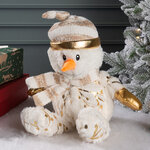 Декоративная фигура Снеговик Олли 28 см
