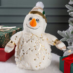 Декоративная фигура Снеговик Эван 30 см