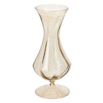 Стеклянная ваза Del Vetro - Arosa 19 см светло-коричневая
