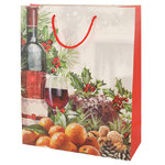 Подарочный пакет Noel de Luxe - Рождественский стол 24*18 см