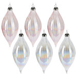 Набор стеклянных елочных игрушек Сосульки - Sally 12 см, 12 шт, подвеска