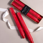 Набор столовых свечей Jennifer 25 см, 2 шт, красный