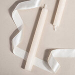 Столовая свеча Claire 20 см кремовая