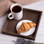 Деревянный поднос Жермано 25*25 см