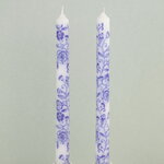 Высокие свечи Romantic Florete 25 см, 2 шт