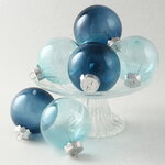 Набор пластиковых шаров Blue Curacao 8 см, 5 шт