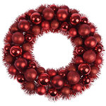 Рождественский венок Fevaldo: Ruby 39 см, фольга