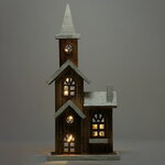 Домик с подсветкой Doppelhaus - Торнтон 41 см, на батарейках