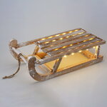 Светящаяся фигура Сани Balmakha 50 см, на батарейках