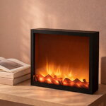 Электрический камин без обогрева Модерн 41*35 см, металл