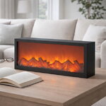 Электрический камин без обогрева Модерн 57*25 см, металл