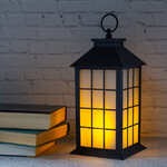 Светодиодный светильник-фонарь с имитацией пламени Лофотен Check 30 см, на батарейках