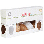 Светодиодная гирлянда на батарейках Яйца 1.35 м, 10 теплых белых LED ламп, таймер, IP20