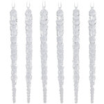 Набор елочных игрушек Сосульки Almaden - Reus 25 см, 6 шт