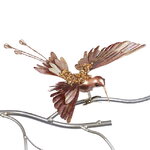 Декоративное украшение Птичка Колибри Верона - Spruzzi di Ori 20 см, клипса