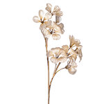 Искусственный цветок Золотистая Настурция 70 см