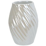 Керамическая ваза Amicitia 16 см белая