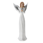 Статуэтка Ангел Шарлотта с серебряными крыльями 22 см