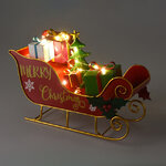 Светящаяся композиция Волшебные Сани Санта-Клауса 27*20 см, на батарейках