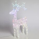 Светодиодная фигура Олень Magnus 75 см, 80 RGB LED ламп, таймер, IP44