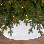 Юбка для елки Золотистые Блестки 90 см