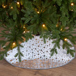 Юбка для елки Viola 90 см серебряная