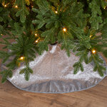 Юбка для елки Winona 90 см серебряная