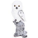 Декоративная фигурка Сова Манфредо на дереве 21 см