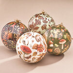 Набор елочных шаров Осень в лесах Консберга 10 см, 4 шт