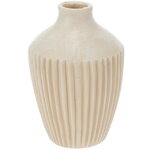 Ваза для цветов Longiano 16 см бежевая